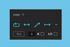 AE动效插件  Loopy 一键生成循环动画！支持win和Mac