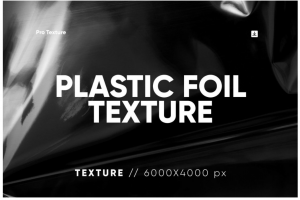 10张高清塑料袋保鲜膜纹理背景图片叠加设计素材 10 Plastic Foil Texture HQ