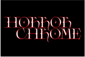 恐怖电影标题logo文本图层样式ps设计素材asl安装包 Horror Chrome by ALBU