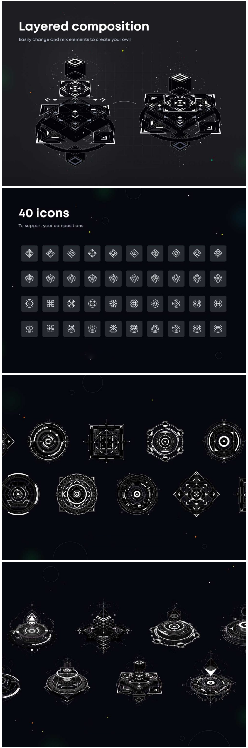 40款未来科幻云存储数据库网络科技插画插图设计Figma素材_琦美素材库，让您的设计少走弯路~