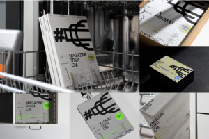 6款高级品牌VI标志LOGO设计画册ID工作证名片信封展示贴图PSD样机模板