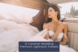 12款高级纪实焦糖婚礼人像婚纱摄影后期调色Lightroom预设