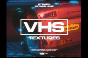 130+组复古怀旧信号故障磁带VHS颗粒纹理视频素材+音效