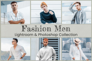 11款时尚男士干净明亮户外摄影后期Lightroom预设及电影调色LUT预设