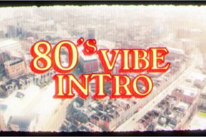 AE模板 80年代复古噪点划痕纹理旧磁带电影VHS效果开场片头宣传片特效