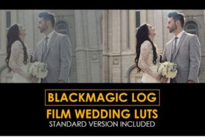 LUTs预设 25组适用于Blackmagic黑魔法相机婚礼航拍纪录片视频调色