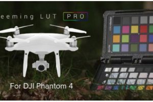 大疆无人机DJI 4 Pro航拍视频颜色校正LUTs调色预设