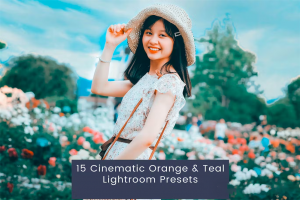 电影青橙色调旅拍摄影后期调色Lightroom预设