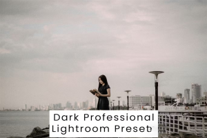 黑暗现代专业电影旅拍摄影后期调色Lightroom预设