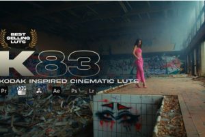 LUTs预设 20组高级经典好莱坞电影美学柯达2383胶片模拟视频调色