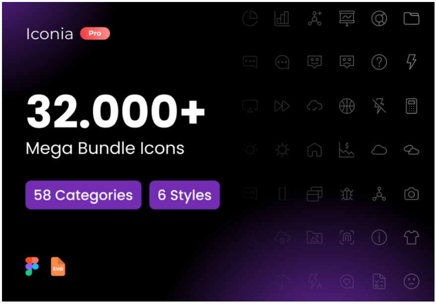 32000+款时尚多种类网站APP界面设计Figma矢量线稿图标Icons设计素材_琦美素材库，让您的设计少走弯路~