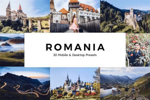罗马尼亚景观旅行摄影后期Lightroom预设及电影调色LUT预设