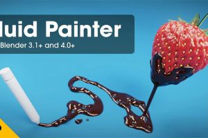 Blender插件Fluid Painter v1.3.20，轻松绘制流体工具