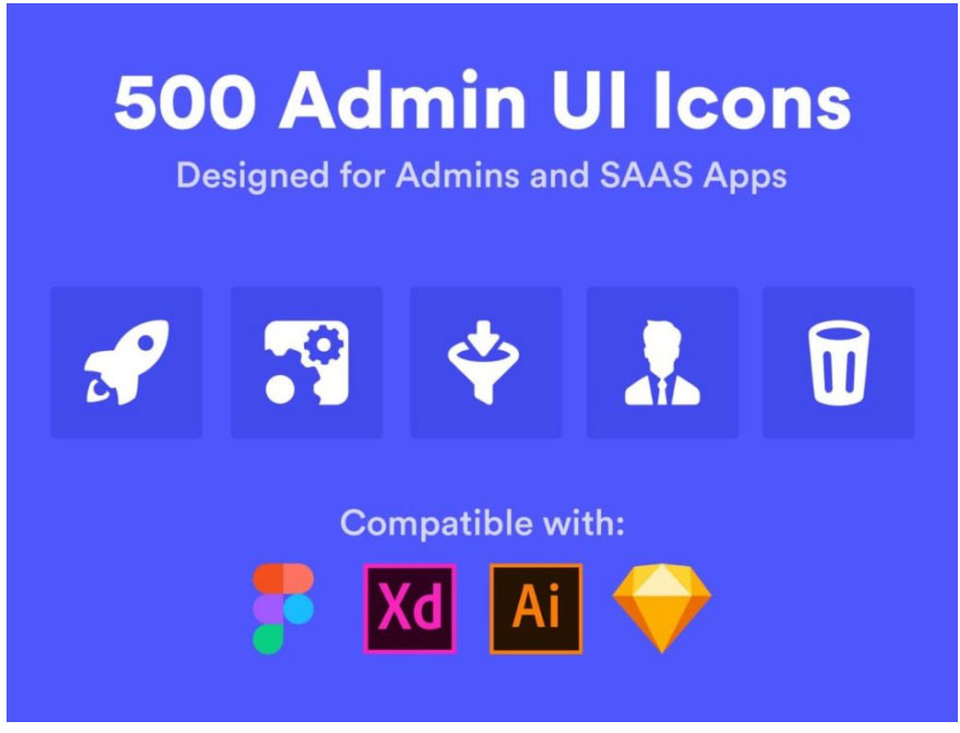 500款仪表盘SAAS应用程序APP界面设计矢量图标Icons设计素材套装_琦美素材库，让您的设计少走弯路~