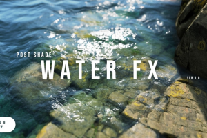 【Blender插件】PostShade WaterFX 1.1.2 水面效果制作