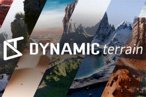 【Blender插件】Dynamic Terrain 1.0 动态地形景观山脉森林岩石沙漠