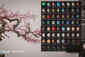 【Blender插件】Philogix Pbr Painter Pro 4.23 类SP绘制超强纹理工具