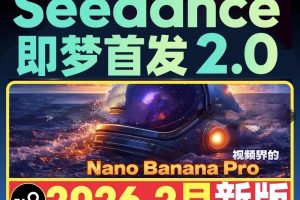 即梦Seedance2.0模型开通教程使用手册视频教程案例提示词prompt~1515期