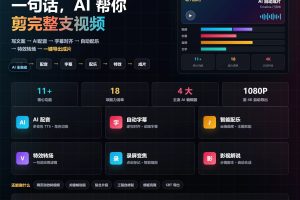 剪映AI自动化剪辑技能skill支持codex、claudecode、workbuddy等ai智能体工具~1610期