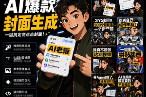 自媒体AI封面设计Skill封面设计AI封面文案排版Codex~1612期